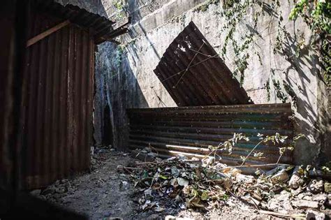 Historic Fort Bonifacio tunnel converted into a septic tank.